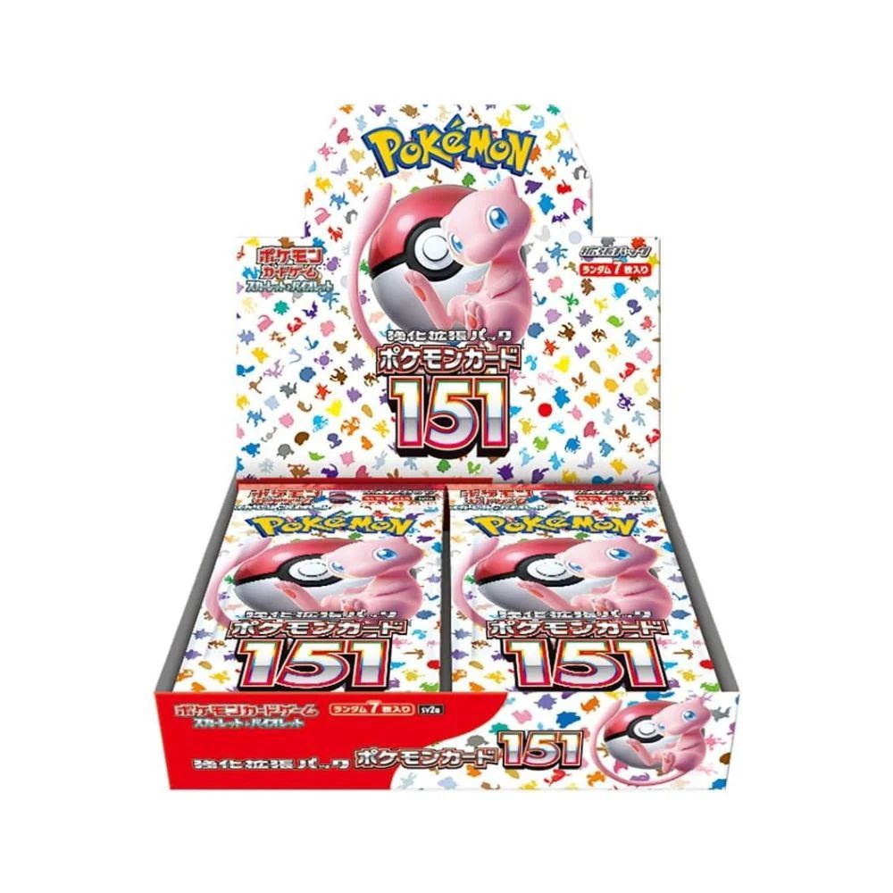 Pokémon 151 Booster Box [SV2A] - Cardable Inc.