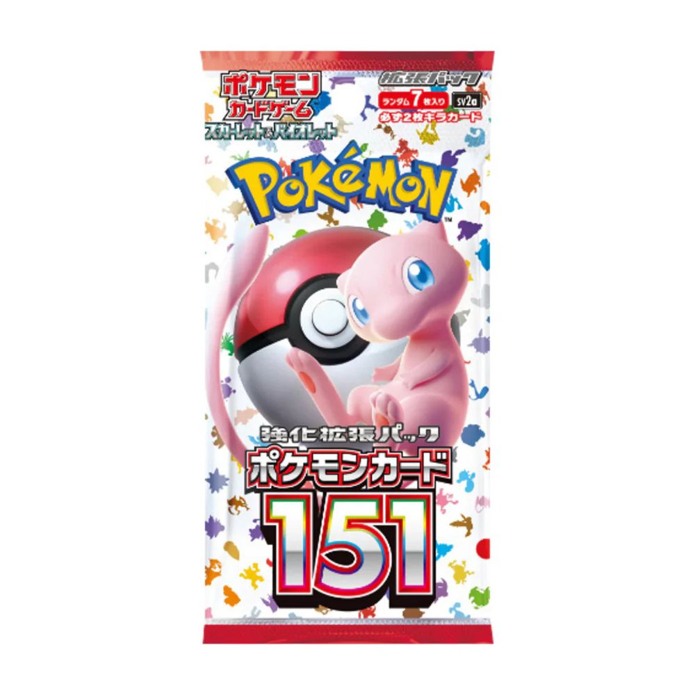 Pokémon 151 Booster Pack [SV2A] - Cardable Inc.