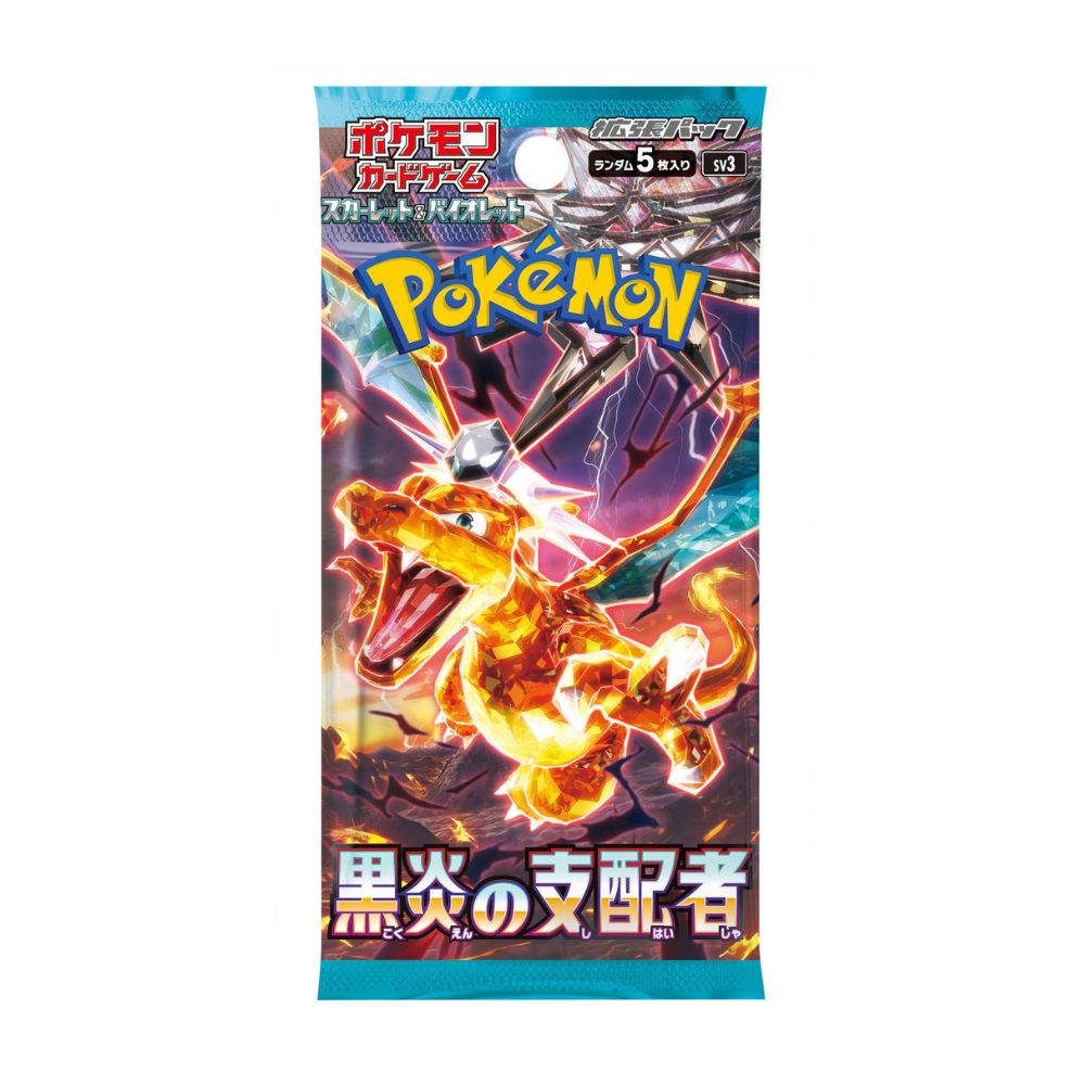 Pokémon Ruler of the Black Flame Booster Pack [SV3] - Cardable Inc.