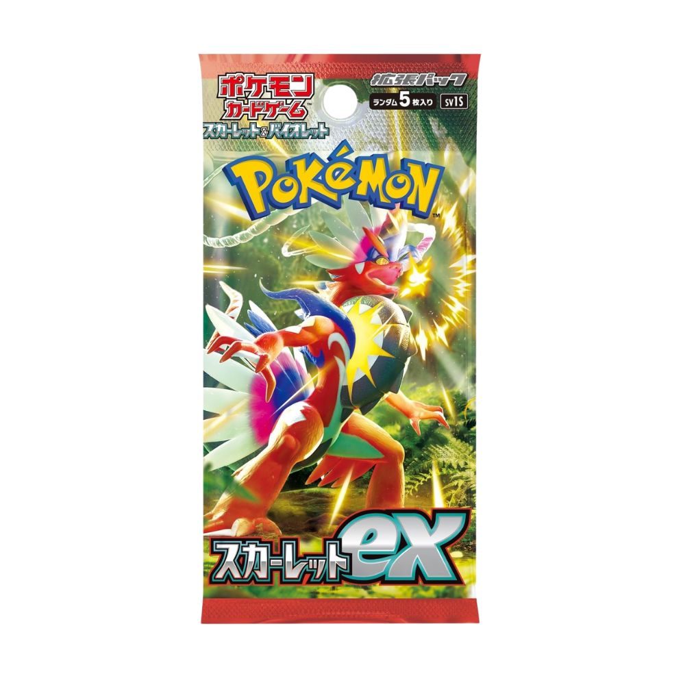 Pokémon Scarlet ex Booster Pack [SV1S] - Cardable Inc.