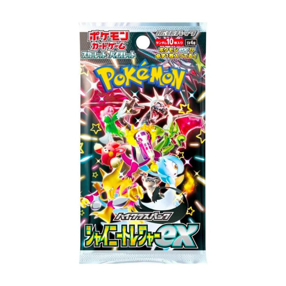 Pokémon Shiny Treasures ex Booster Pack [SV4A] - Cardable Inc.