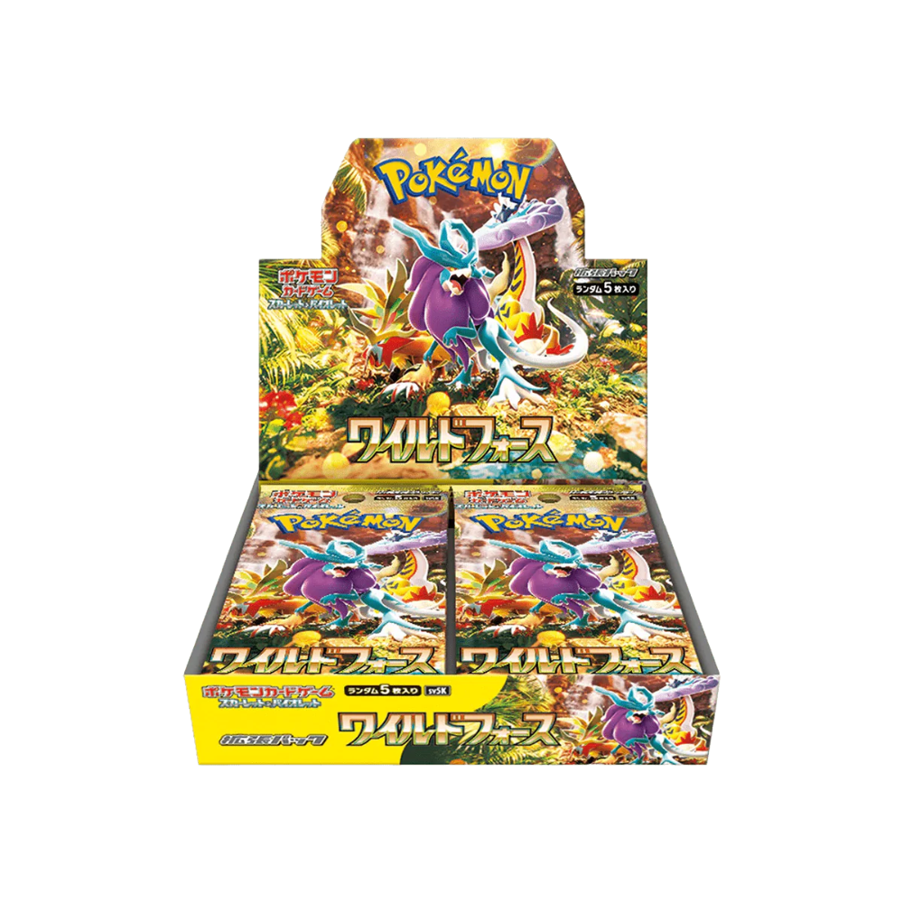 Pokémon Wild Force Booster Box [SV5K] - Cardable Inc.
